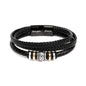 To My Son | Remember to be Awesome - Black Design| Men's "Love You Forever" Bracelet - ALL4THEGIFTOFIT