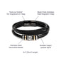 Hug From Heaven Bracelet | Men's "Love You Forever" Bracelet