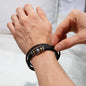 To My Son | Remember to be Awesome - Black Design| Men's "Love You Forever" Bracelet - ALL4THEGIFTOFIT