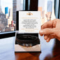 To My Son | Remember to be Awesome | Men's "Love You Forever" Bracelet - ALL4THEGIFTOFIT