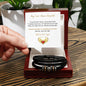Hug From Heaven Bracelet | Men's "Love You Forever" Bracelet