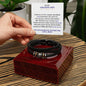 To My Amazing Son | Proud of You | Men's "Love You Forever" Bracelet - ALL4THEGIFTOFIT