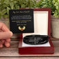 Hug From Heaven Bracelet | Men's Cross Leather Bracelet