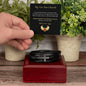 Hug From Heaven Bracelet | Men's Cross Leather Bracelet