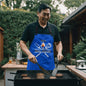 (TOP SELLER π₯) Dad The Grill Master Apron - Royal