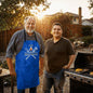 (TOP SELLER π₯) Dad The Grill Master Apron - Royal