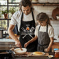 Dad The Grill Master Apron - Black