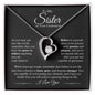 To My Sister On Your Graduation | Believe in Yourself | Forever Love Necklace - ALL4THEGIFTOFIT