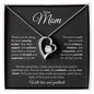 Dear Mom | I Am Grateful for You | Forever Love Necklace - Gift for Mother's Day, Birthdays, Holidays, Just Because - ALL4THEGIFTOFIT