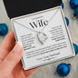 To My Beautiful Wife | Forever Love Necklace - WB2 | Gift for Soulmate