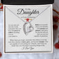 To My Daughter On Your Graduation | Believe in Yourself | Forever Love Necklace