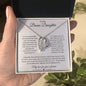 To My Bonus Daughter | Forever Love Necklace