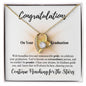 Congratulations | Continue Reaching for the Stars | Forever Love Necklace - ALL4THEGIFTOFIT
