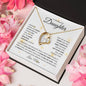 To My Beautiful Daughter | The Most Beautiful Chapter | Love Mom | Love Knot Necklace - ALL4THEGIFTOFIT