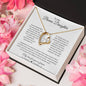 To My Bonus Daughter | Forever Love Necklace