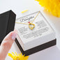 To My Daughter On Your Graduation | Believe in Yourself | Forever Love Necklace