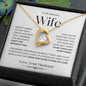 To My Beautiful Wife | Forever Love Necklace - WB2 | Gift for Soulmate