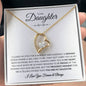 (TOP SELLER 🔥)To My Daughter | I Closed My Eyes | Forever Love Necklace