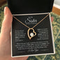 To My Sister On Your Graduation | Believe in Yourself | Forever Love Necklace - ALL4THEGIFTOFIT