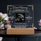Dear Mommy Acrylic Plaque