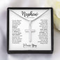 Nephew on Your Graduation | Chase Your Dreams | Cross Necklace - ALL4THEGIFTOFIT