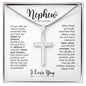 Nephew on Your Graduation | Chase Your Dreams | Cross Necklace - ALL4THEGIFTOFIT