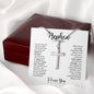 Nephew on Your Graduation | Chase Your Dreams | Cross Necklace - ALL4THEGIFTOFIT