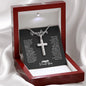 Grandson on Your Graduation | Believe in Yourself | Cross Neclace - ALL4THEGIFTOFIT