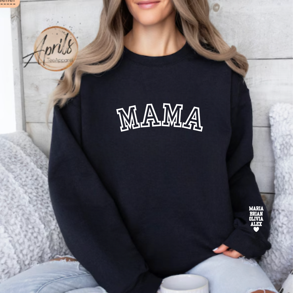 Personalized Mama | Nana - Heavy Blend Sweatshirt | Hoodie