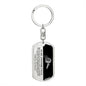 To My Awesome Uncle | Always In My Heart | Swivel Dog Tag Keychain - ALL4THEGIFTOFIT