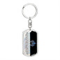 To My Badass Granddaughter | You are Capable | Dog Tag Swivel Keychain - ALL4THEGIFTOFIT