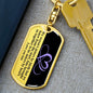 Sisters by Heart | Purple | Dog Tag Swivel Keychain - ALL4THEGIFTOFIT