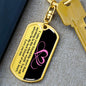 Best Friend of My Heart | Pink | Dog Tag Swivel Keychain - ALL4THEGIFTOFIT