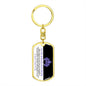 To My Badass Daughter | You are Capable | Graphic Dog Tag Keychain - Gift for Birthdays, Holidays, Just Because - ALL4THEGIFTOFIT