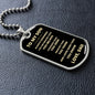 To My Son | Always Remember - Dog Tag - ALL4THEGIFTOFIT