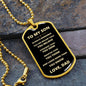 To My Son | Always Remember - Dog Tag - ALL4THEGIFTOFIT