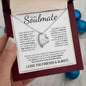 To My Soulmate | I Love You Forever & Always | Forever Love Necklace - Gift for Wife, Fiance, Girlfriend - ALL4THEGIFTOFIT