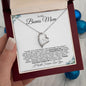 To My Bonus Mom | Thank You for Loving Me | Forever Love Necklace - Gift for Mother's Day, Birthdays, Holidays - ALL4THEGIFTOFIT