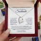 To My Beautiful Soulmate | I Love You to the Moon & Back | Forever Love Necklace -Gift for Wife, Fiance, Girlfriend - ALL4THEGIFTOFIT