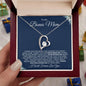 To My Bonus Mom | Thank You For Loving Me | Forever Love Necklace | Gift for Mother's Day, Birthdays, Holidays - ALL4THEGIFTOFIT