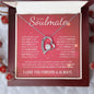 To My Soulmate | Through My Eyes | Forever Love Necklace - Gift for Wife, Fiance, Girlfriend - ALL4THEGIFTOFIT