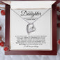 To My Daughter | You are Strong and Confident | Forever Love Necklace - ALL4THEGIFTOFIT