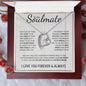 To My Soulmate | Through My Eyes | Forever Love Necklace - Gift for Wife, Fiance, Girlfriend - ALL4THEGIFTOFIT