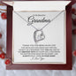 To My Beautiful Grandma | Always In Your Heart | Forever Love Necklace - Gift for Mother's Day, Birthday, Holidays - ALL4THEGIFTOFIT