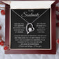 To My Soulmate | My One True Love | Forever Love Necklace - Gift for Wife, Fiance, Girlfriend - ALL4THEGIFTOFIT