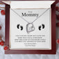 To My Mommy | Close To Your Heart | Forever Love Necklace - Gift for Wife, Mom-To-Be, Soulmate, Fiancée, Girlfriend - ALL4THEGIFTOFIT