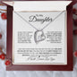 To My Daughter | I Love You to the Moon and Back | Forever Love Necklace - ALL4THEGIFTOFIT