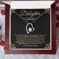 To My Daughter | I Believe In You | Forever Love Necklace - ALL4THEGIFTOFIT