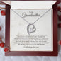 To My Grandmother | Gift of You | Forever Love Necklace - Gift for Mother's Day, Birthday. Holidays - ALL4THEGIFTOFIT
