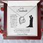To My Soulmate | My Love, My Everything | Forever Love Necklace - Gift for Wife, Fiance, Girlfriend - ALL4THEGIFTOFIT